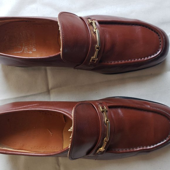 Iron Age Bostonian Leather Loafer Safety Shoes 8.5 - Picture 4 of 6